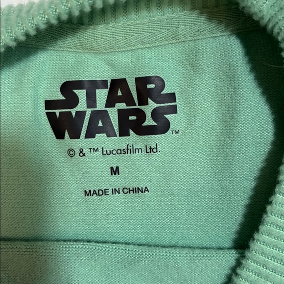 Star Wars Mint Green Sweatshirt. Super Soft - Picture 2 of 2